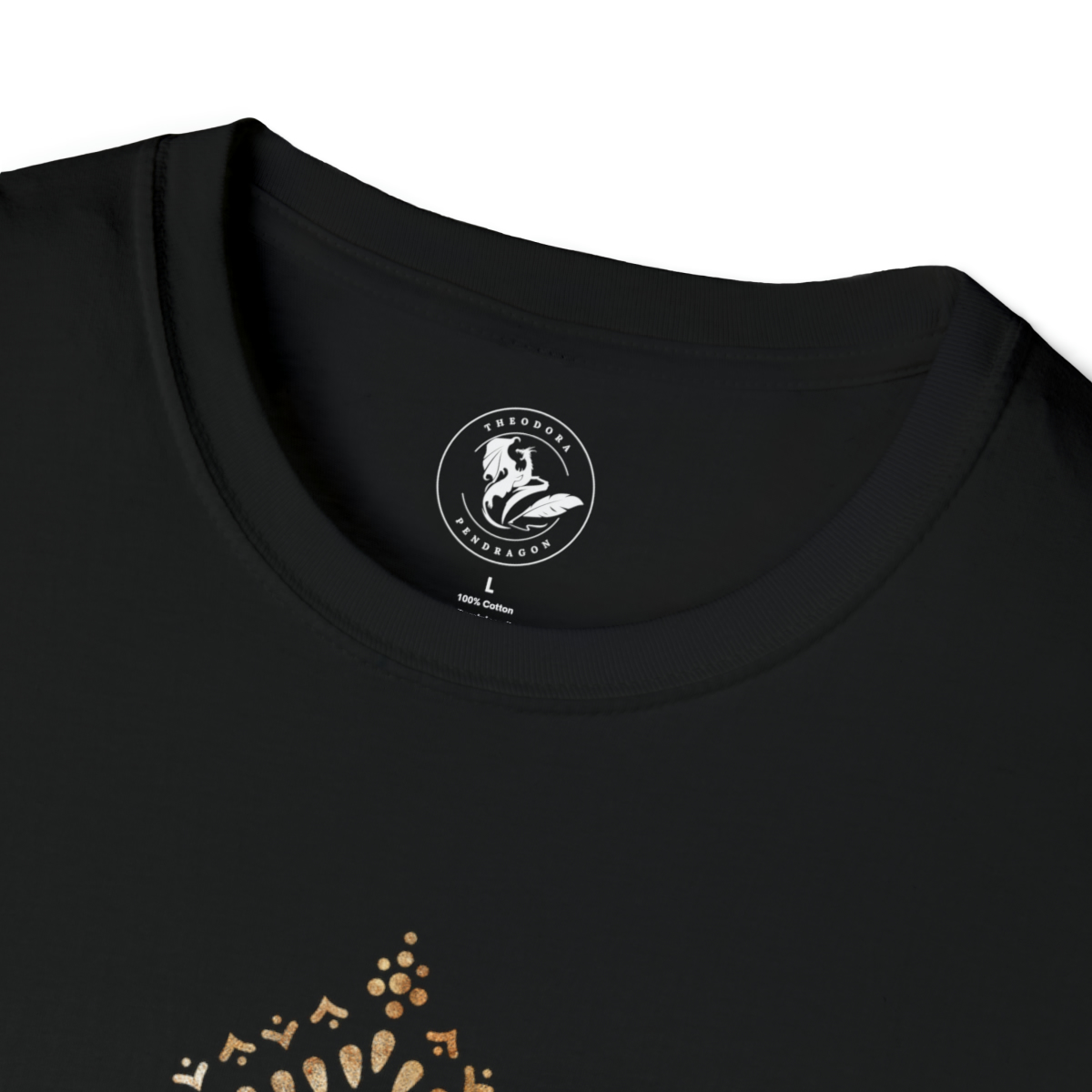 Golden Medallion Aries T-Shirt - Image 3