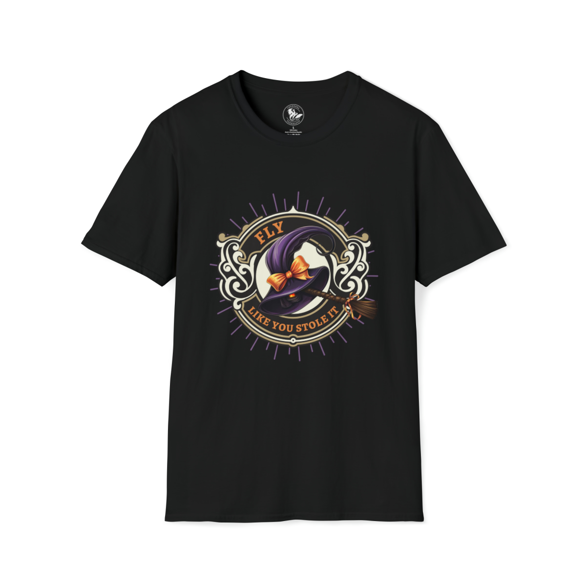 Fly Like You Stole It T-Shirt | Witch Hat | Broom